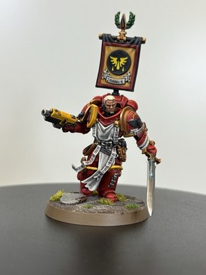 Warhammer 40000 Blood Angels Captain - professionell bemalt - Space Marine