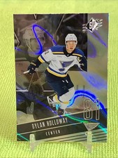 Dylan Holloway 2025-26 SPx Hockey #11 SILVER PARALLEL - St. Louis Blues