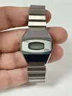 Vintage Timex SSQ Digital Watch H Cell Stainless Watch NON-WORKING PARTS REPAIR