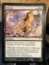 MTG Magic the Gathering Champions of Kamigawa Befoul