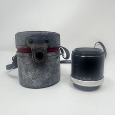 Vintage Vivitar 3X-4 Automatic Tele Converter Canon FL FD Mount w/ Case Japan
