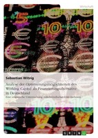 Analyse Der OptimierungsmöGlichkeiten Des Working Capital Als...