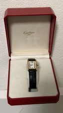 Cartier Tank Vermeil - Trinity Dial | Argento 925 Placcato Oro Quarzo | Cartier Box