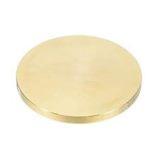 60mm Blank Wax Seal Stamp, Round Stamp Brass Head, Gold