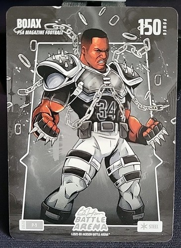 2026 Bo Jackson\'s Battle Arena BOJAX PSA Magazine Exclusive Football