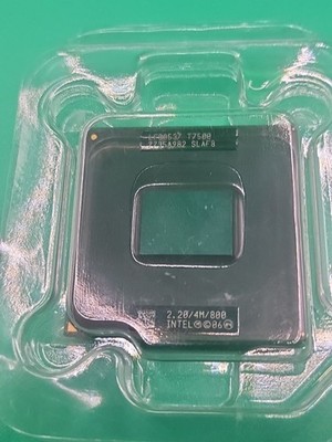   Intel Core 2 Duo processor T7500 4M cache, 2.20 GHz, 800 MHz SLAF8