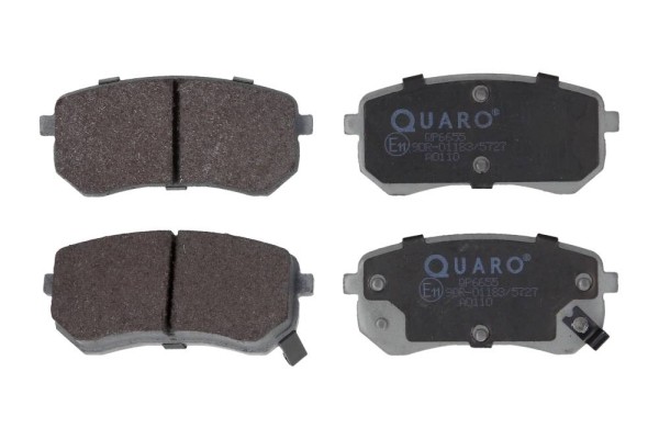 1X Quaro QP6655 Bremsbelagsatz Scheibenbremse FüR KIA Hyundai-image