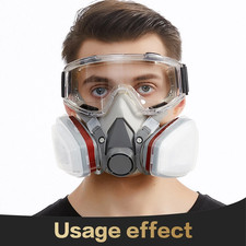 16 in 1 6200 Safety Full Face Mask Respirator Painting Spraying Eye Protection