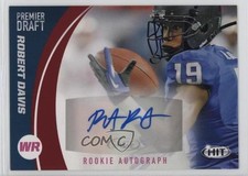 2017 Sage Hit Auto Red Robert Davis #A91 Auto 0q3