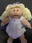 Cabbage Patch Hm6 Blond And Blue  1985 P Factory Smoke Free