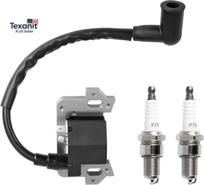 #ad GCV160 Ignition Coil with Spark Plug Compatible with Honda Lawn Mower GCV135 Ig $28.07
