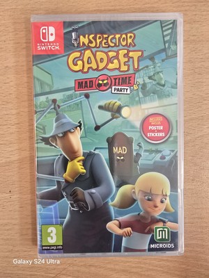 Inspector Gadget: Mad Time Party (Nintendo Switch) 15 Uhr Versand - Brandneu