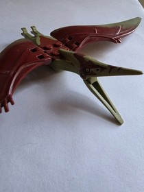 LEGO Jurassic World PTERODACTYL Minifigure Dinosaur Green Red Pteranodon