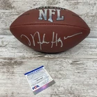 Mike Haynes Signed Autographed Wilson Football Los Angeles Raiders PSA COA