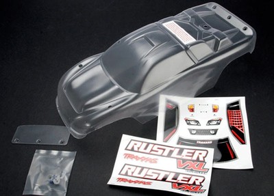 Traxxas Karosserie Rustler VXL glasklar - TRX3714