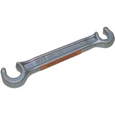 Reed Tool Forged Valve Wheel Wrench Hook Opening 1/2" and 21/32"