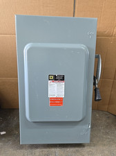 Square D D324N General Duty Fusible Single Throw Safety Switch 200 Amp 3 Pole