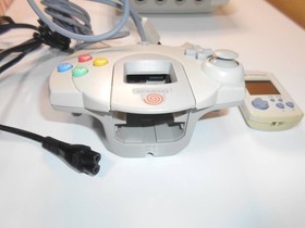SEGA Dreamcast Console HKT-3000 Boxed Set Controller VMU Tested NTSC-J