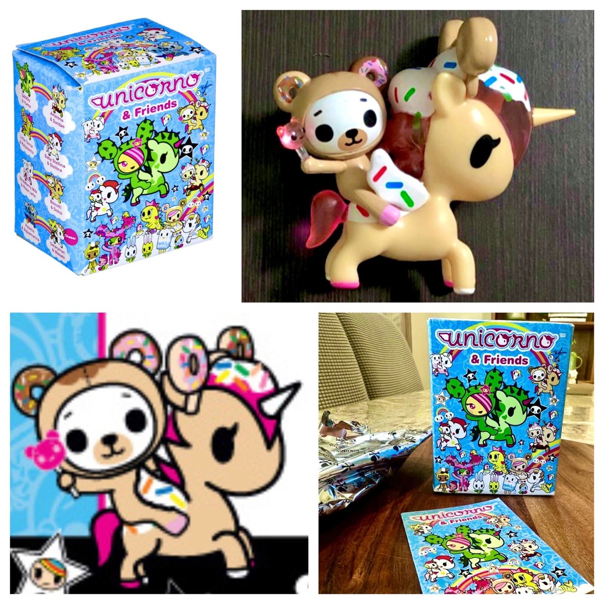 Tokidoki Unicorno & Friends Biscotti Dolce Donut Unicorn Toy Blind