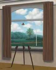 RENE MAGRITTE Art Poster or Rolled Canvas Print "The Human Condition"