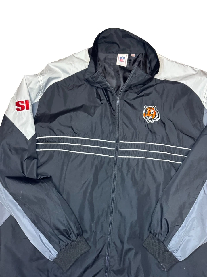 Куртка ветровка NFL Sports Illistrated Cincinnati Bengals размер 2XL XXL - Изображение 2 из 4