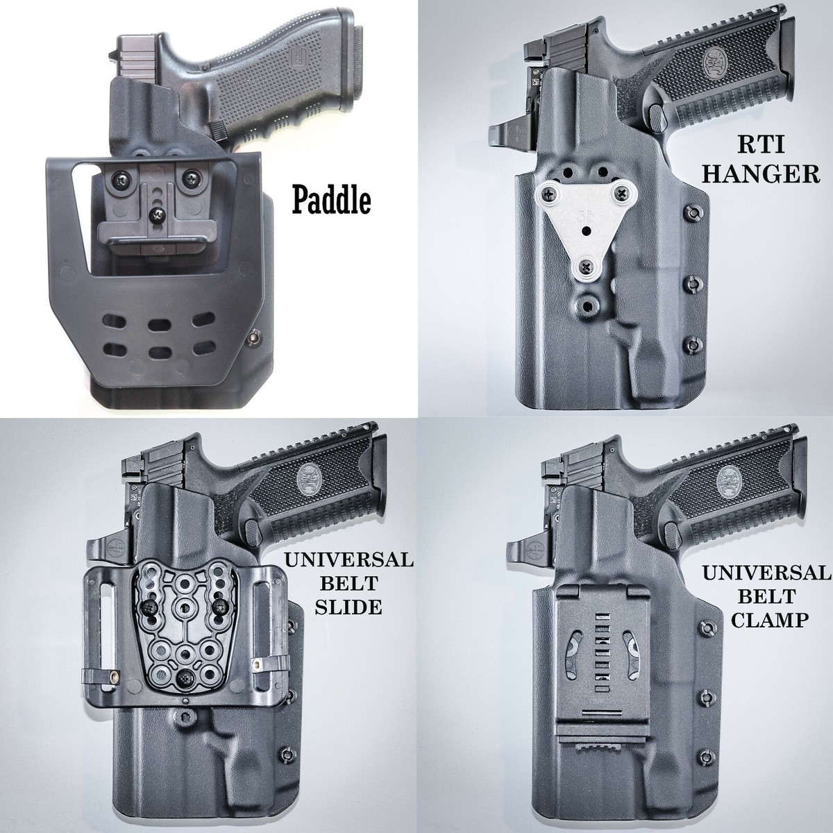 [実物] 新品g-code glock + TLR1用Kydexホルスター OWB kydex holster Glock w/light TLR-1, TLR-1 HLX, TLR-9, X300