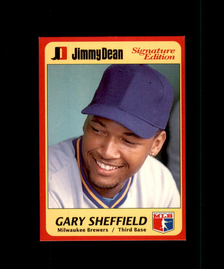 GARY SHEFFIELD 1991 JIMMY DEAN SIGNATURE EDITION #7 OF 25 