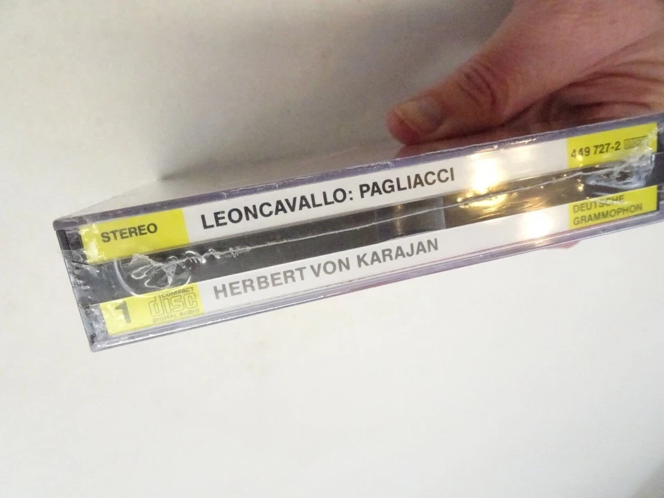 Pagliacci Teatro Alla Scala Leoncavallo Von Karajan CD Music Audio Classic 1966 - Image 3 of 3