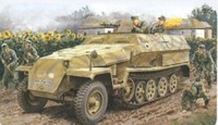 Sd.Kfz. 251 Ausf.C Panzer 1:35 Plastik Modellbausatz Dragon Models