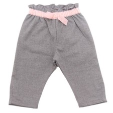 3118AL pantalone bimba girl IL GUFO kids pants grey