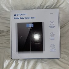 Etekcity Digital Body Weight Bathroom Scale with Step-On Technology, 400 Lb