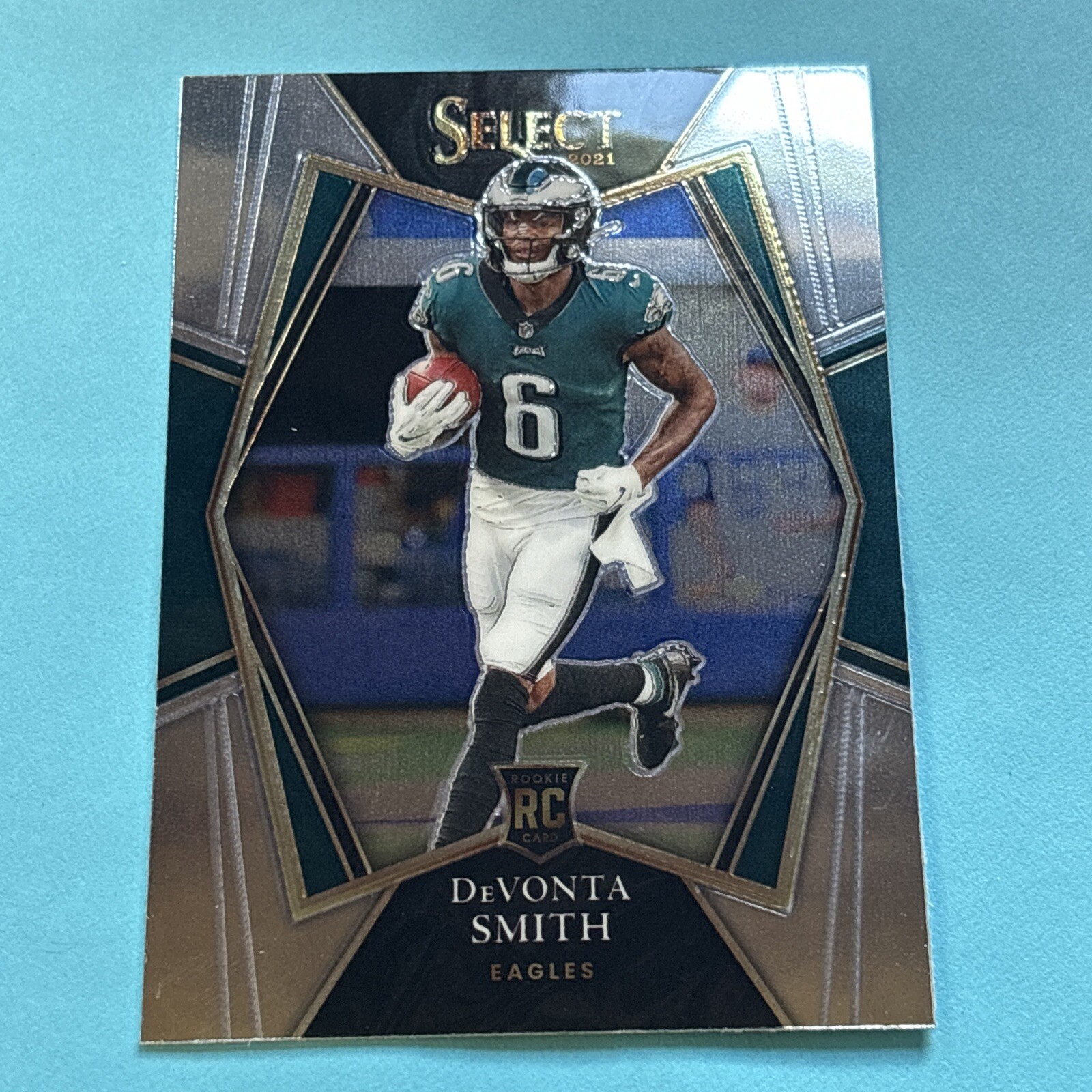 2021 Panini Select - Premier Level Silver Prizm #149 Devonta Smith (RC)