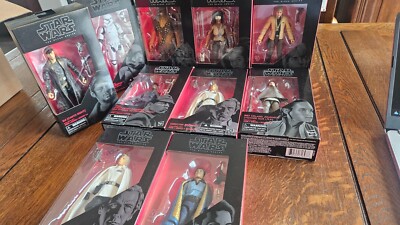 Star Wars Black Box Lot (10) See Description Pictures