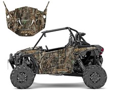 Polaris RZR 1000 graphics wrap kit with door, hood, roof option Ambushed Camo