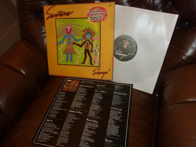 Santana, Shango, Holland CBS 85914 LP, 12'' 1982