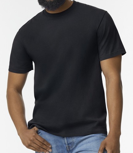 CAMISETA DE PESO MEDIO ESTILO SUAVE Gildan - Camiseta lisa de tacto suave para hombre, Entrega GRATUITA - Imagen 2 de 46