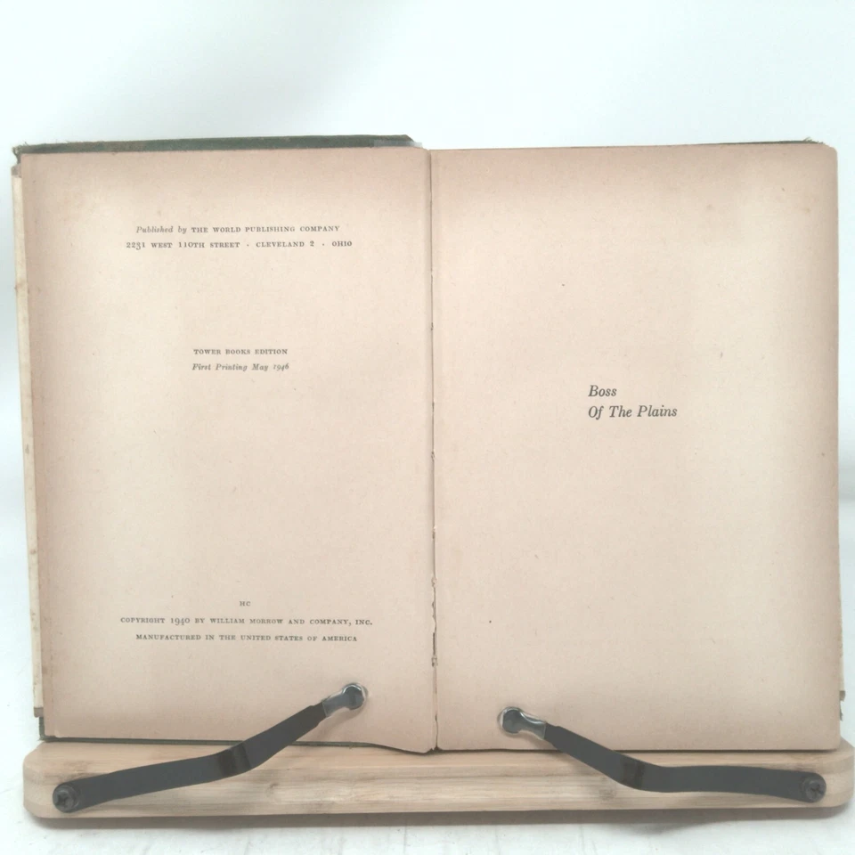 Boss of the Plains | First Edition - Image 4 of 4