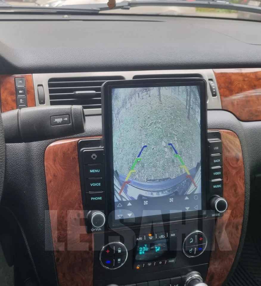 Car Dash Radio Stereo GPS CarPlay For 2007-14 GMC Yukon Chevrolet Suburban Tahoe - Imagem 2 de 4