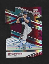 2020 Panini Elite Extra Edition Bryce Bonnin Prime Numbers A Die-Cut Auto 46/90