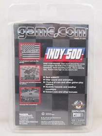 Indy 500 Cartridge for Tiger Game.com Handheld System New Sealed