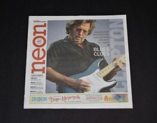 Neon Magazine Eric Clapton 2019 Las Vegas Concert Preview Exclusive Issue RARE