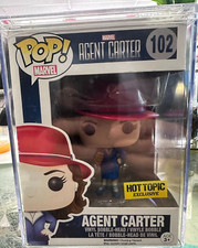 MCU Marvel Agent Carter Pop 102 Capitán América Hot Topic EX