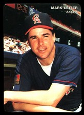 Mothers Cookies MARK LEITER CALIFORNIA ANGELS SAN FRANCISCO GIANTS 3 Different