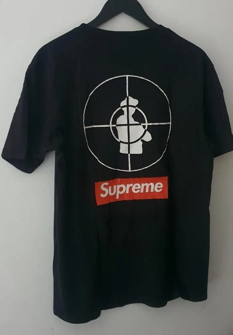 SS06 Supreme X Public Enemy T Shirt L Retro 2006 Kiste Logo Sehr Selten