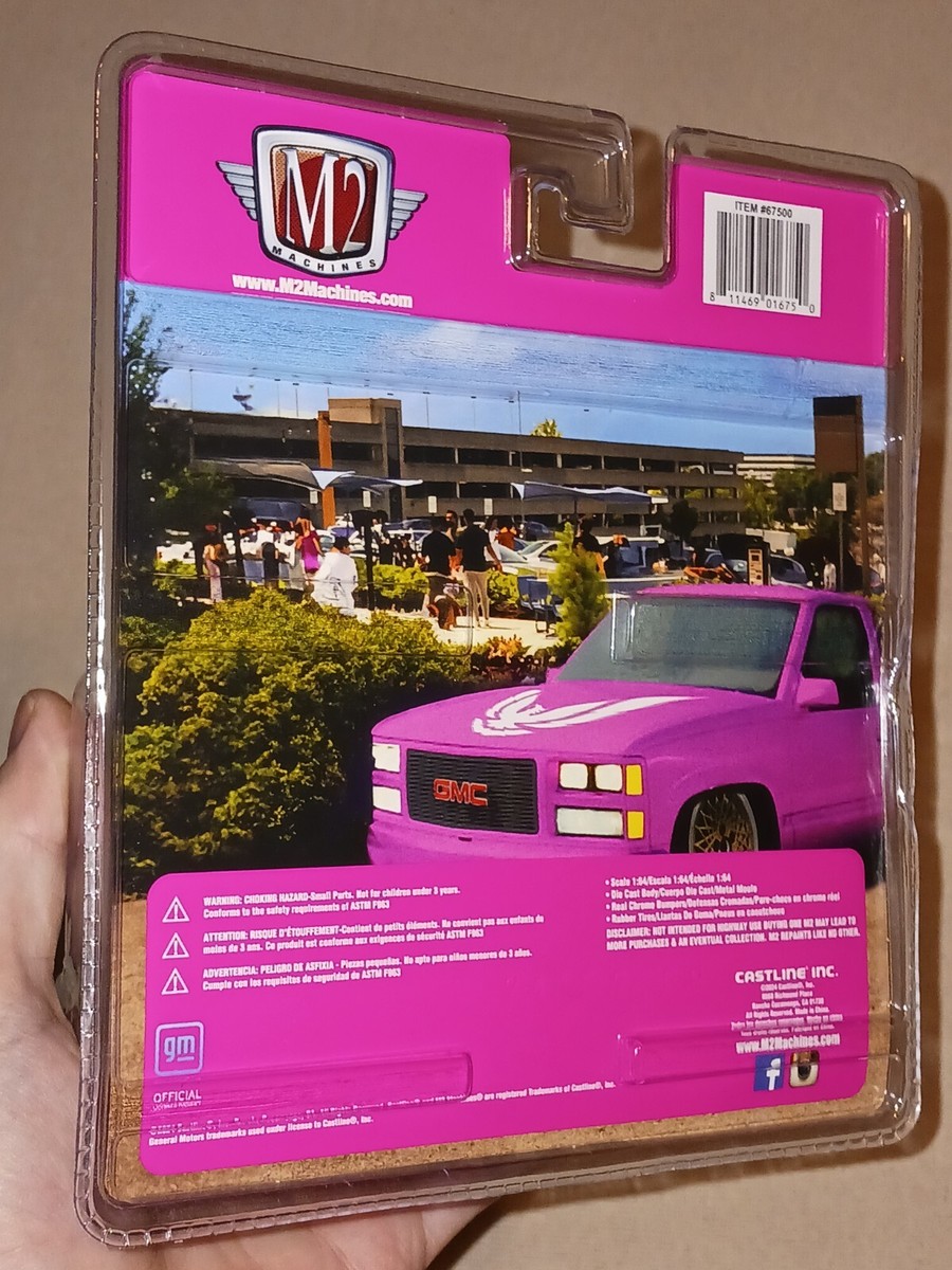 M2 MACHINES 1988 GMC SIERRA 1500 CUSTOM GTA Trans Am Diorama