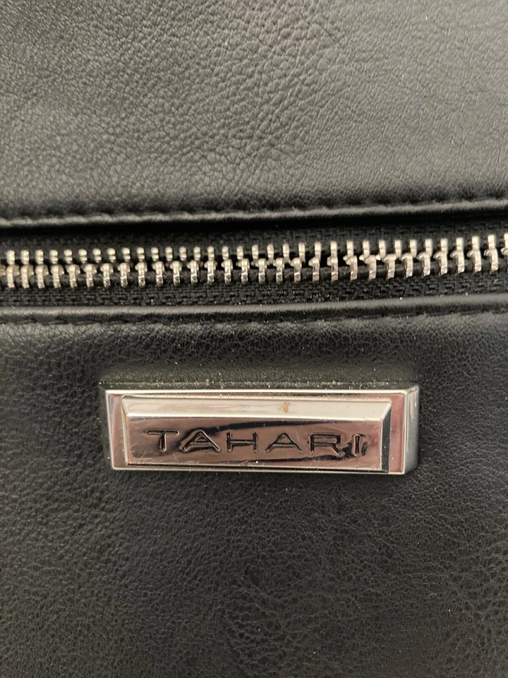 Bandolera Tahari Color Negro Correa Ajustable Foto 3 de 4