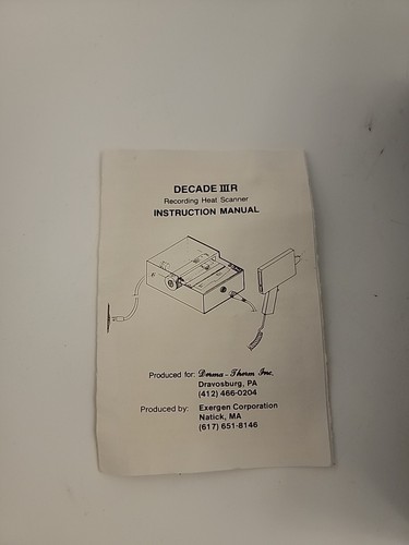 Linear Instruments Corp Derma Therm Decade IIIR Recording Heat Scanner - Picture 11 of 12