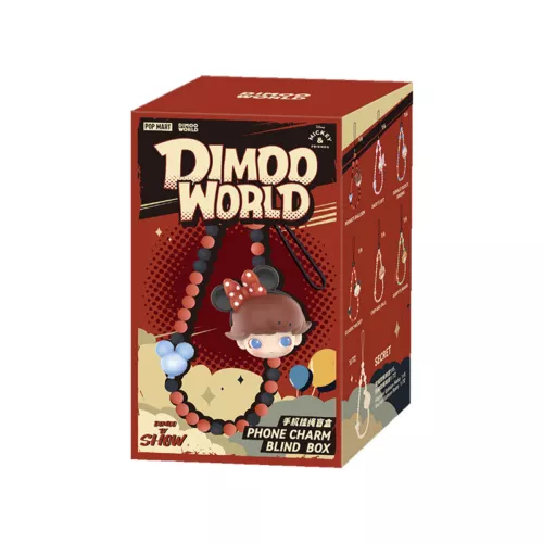 POPMART DIMOO WORLD × Disney Series Mobile phone lanyard Blind Box NEW HOT - Bild 19 von 32