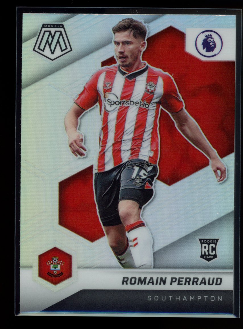 2021-22 Panini Mosaic Premier League #159 Romain Perraud Silver