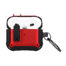 ShockProof Hybrid Case Cover Black/Red For AirPods Pro2 2022 2nd Version